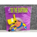 The Simpson’s ‘featuring Michael Jackson’ Do the Bartman limited edition picture disc