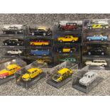 Del Mundo Taxis Spanish die cast vehicles. Taxi models 1 - 20 accompanied with collectors magazines.