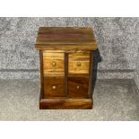 4 drawer lamp table