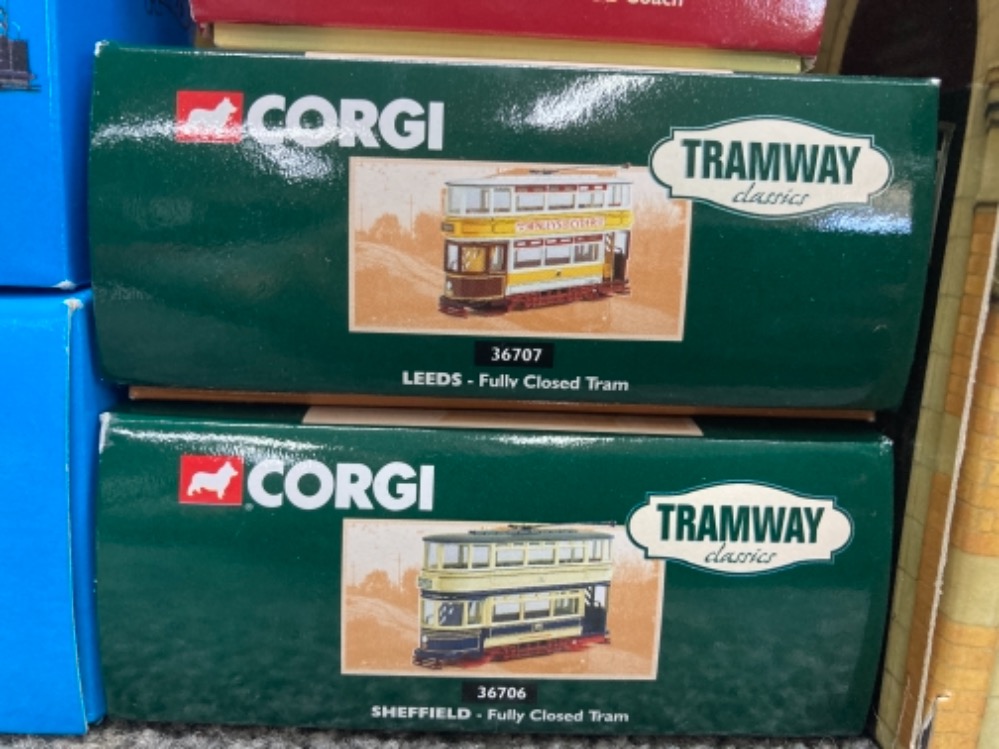 Corgi die cast models to include two Tramway Classics and a Bedford British Rail Bedford OB Coach - Bild 3 aus 3