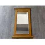 Dutch Meubelfabriek oisterwijk oak mirror (45cm x 82cm)