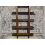 Large heavy oak shelves (180cm x 120cm x 43cms)