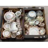 Paragon tea China “country lane” Noritake 21 piece tea set and teapots