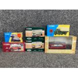 Corgi die cast models to include two Tramway Classics and a Bedford British Rail Bedford OB Coach