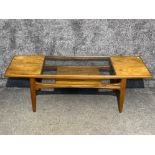 Vintage 1960s G-plan fresco coffee table (147cms x 51cm x 43cms)