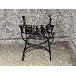 Wrought iron seat