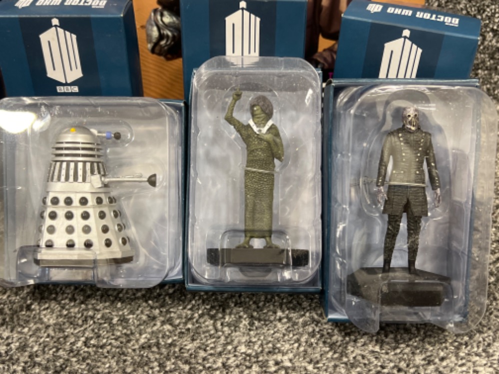 BBC Doctor Who collectable model figures (10) in original boxes - Bild 2 aus 3