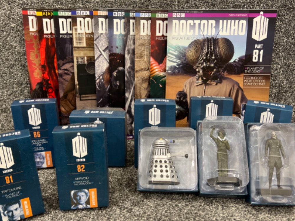 BBC Doctor Who collectable model figures (10) in original boxes - Bild 3 aus 3
