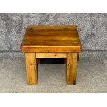 Heavy oak plant table (Heavy)