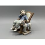 Lladro 5846 “All tuckered out” in good condition