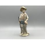 Lladro 4809 “Fisher boy” in good condition
