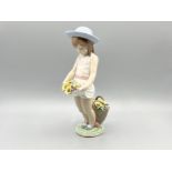 Lladro 8674 “Skirt full of flowers” 60th anniversary in good condition