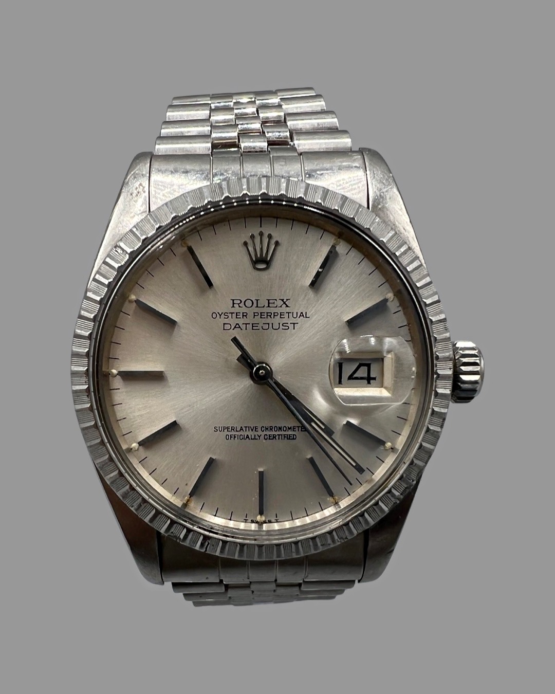 Rolex Gents Stainless Steel Datejust 1983 with Box & Papers - Good Working Order - Image 2 of 2