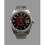 Rolex 1967 Date with Red Vignette Dial Watch Only