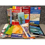 Large collection of Road maps National and international