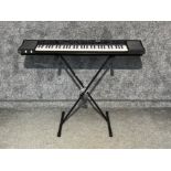Technics K450 electric keyboard with stand