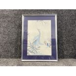 Signed Elli framed drawing