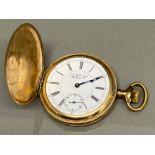 9ct gold (tested) gents pocket watch