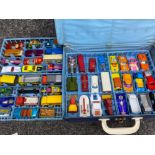 Total of 48 diecast vehicles includes matchbox, Husky & Corgi Chitty Chitty Bang Bang, all in