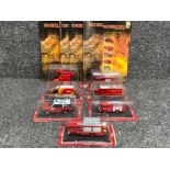 Del prado x7 fire and rescue model diecast vehicles