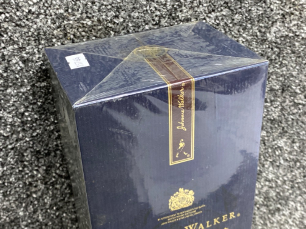75cl Bottle of Johnnie Walker ‘blue label’ scotch whisky, still sealed in original unopened box - Image 2 of 2