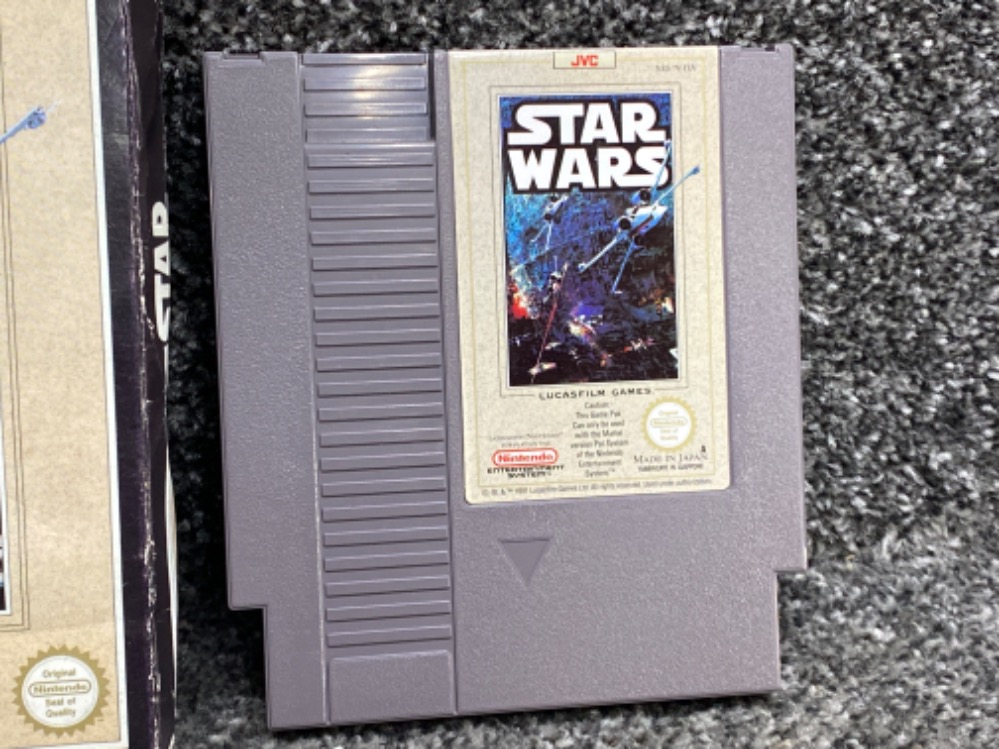 Nintendo Entertainment system 1991 NES game - Star Wars, in original box - Bild 2 aus 3