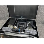 Hardcase containing Bolite camera equipment, including tripod, lighting etc