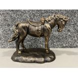 Cast metal Horse figure