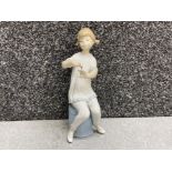 Lladro figure 1082 “Painting nails”