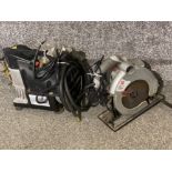 1200W Circular saw model PCSI200 together with a high output oil less compressor