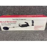 SBS super sound Metal detector “very low frequency” boxed
