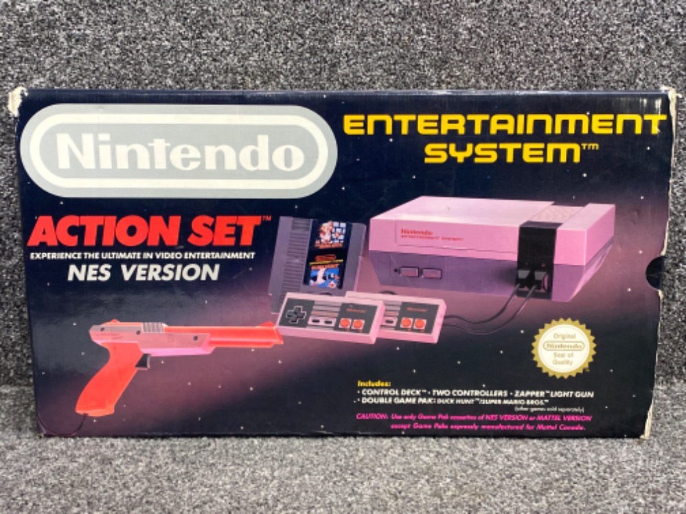 Nintendo Entertainment system - Action set, NES version, in original box