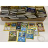 Large quantity of Pokemon trading/playing cards, mixed generations