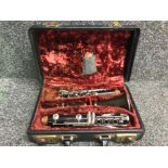 Vintage J.R.Lafleur & son Clarinet in original Protective case