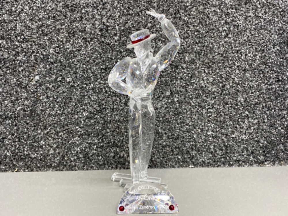 Swarovski Crystal glass ornament “Antonio” from the Swarovski collectors society, with crystal - Image 2 of 2