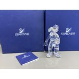 Walt Disney Swarovski Crystal glass Goofy ornament with original box