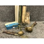 Travel boot jack brass and wooden kitchen tools midland money banks pianola rolls etx