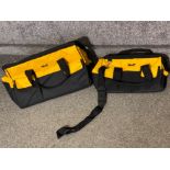 2 piece heavy duty Wolf tool bags with shoulder straps