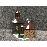 Heritage village collection dickens village series “the olde Camden Town church with original