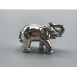 Heavy well cast Sterling silver elephant figure 19.5g