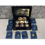 Limited edition “The golden moments of Prince William and Catherine” coin collection, comprising