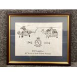 202 Squadron 40 Years of search and rescue framed print