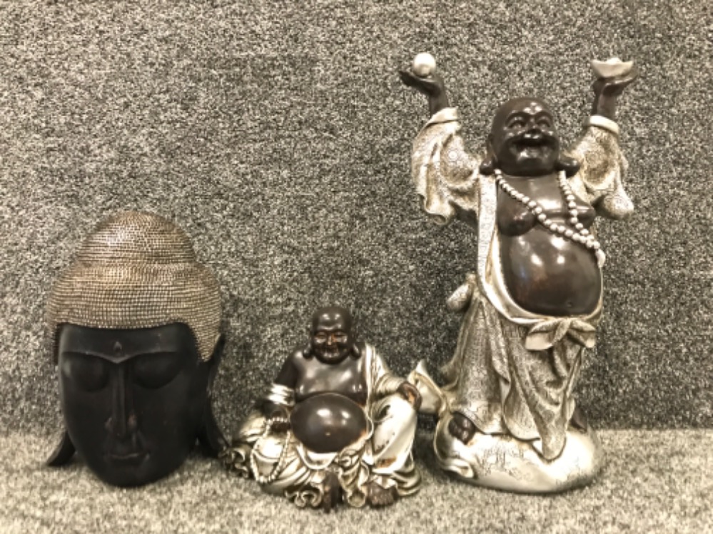 2 gleneagles buddhas together with one other