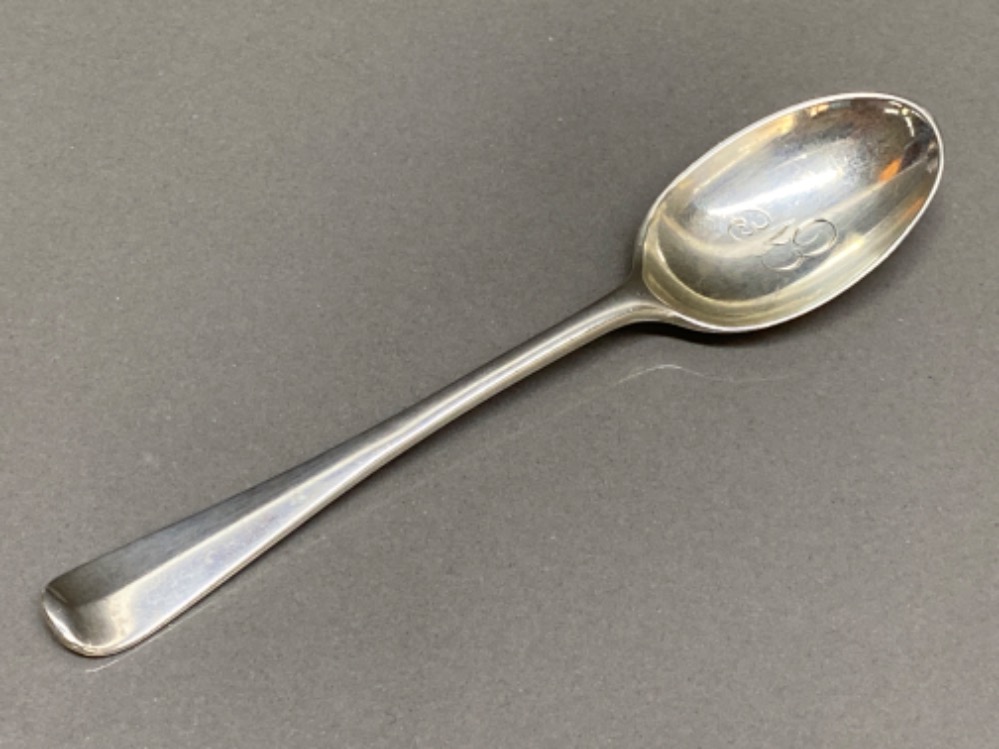 Fully hallmarked London silver tea spoon, dated 1929, 14.2g