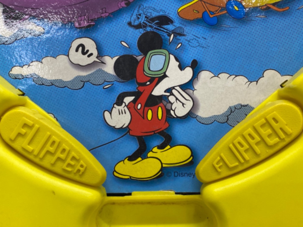 2x vintage Walt Disney Mickey Mouse pinball games - Image 2 of 3