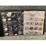 Album of misc coinage from around the world, some reproduction