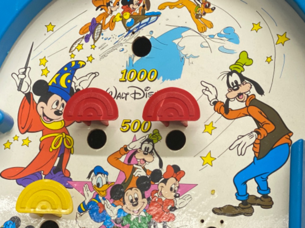 2x vintage Walt Disney Mickey Mouse pinball games - Image 3 of 3