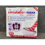 CirculationMaxx leg revitaliser (massager) by Bioenergiser boxed