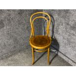 Vintage bent wood chair