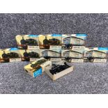 Total of 9 AirFix 00 model locomotives & wagons